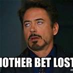 another bet lost